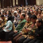 Ketgam: Bupati H. Ruksamin saat menghadiri Rakor persiapan persiapan pengadaan ASN yang di helat di jakarta selatan hotel bidakara